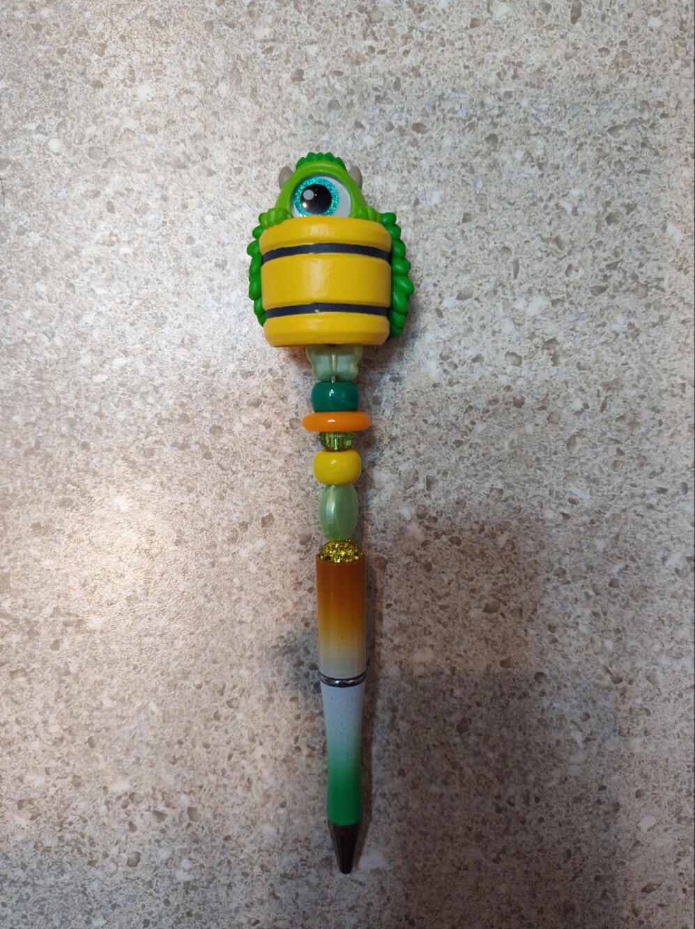 Monster Inc Beaded Novelty Pen